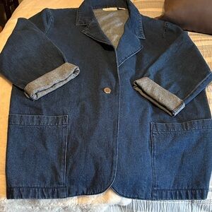 Womens Classic Indigo Denim Jacket